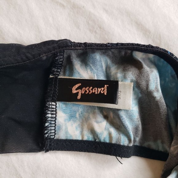 Gossard Temptation Floral Satin Lace Bra 32DD - Picture 9 of 9